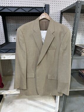 Ralph Lauren Men's Classic Tan Blazer - Versatile Lightweight Suit Jacket